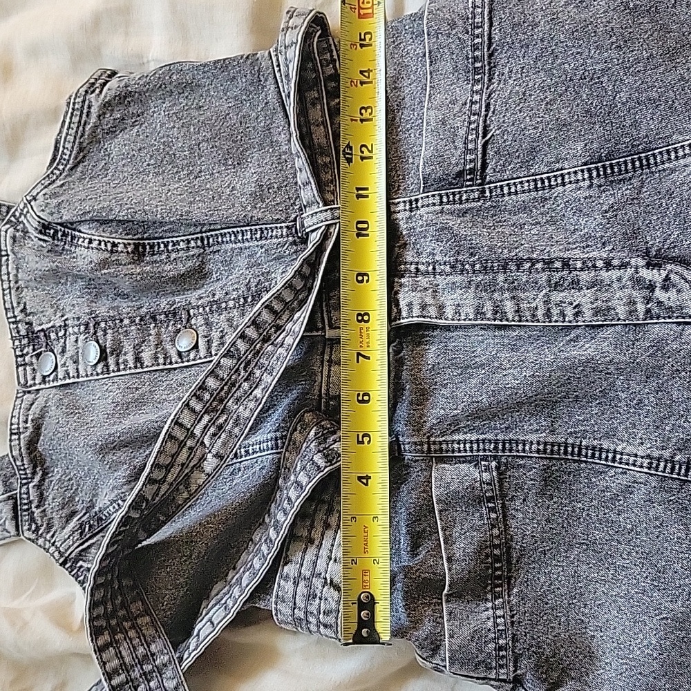 Universal Thread Black Denim Overalls - Picture 7 of 8